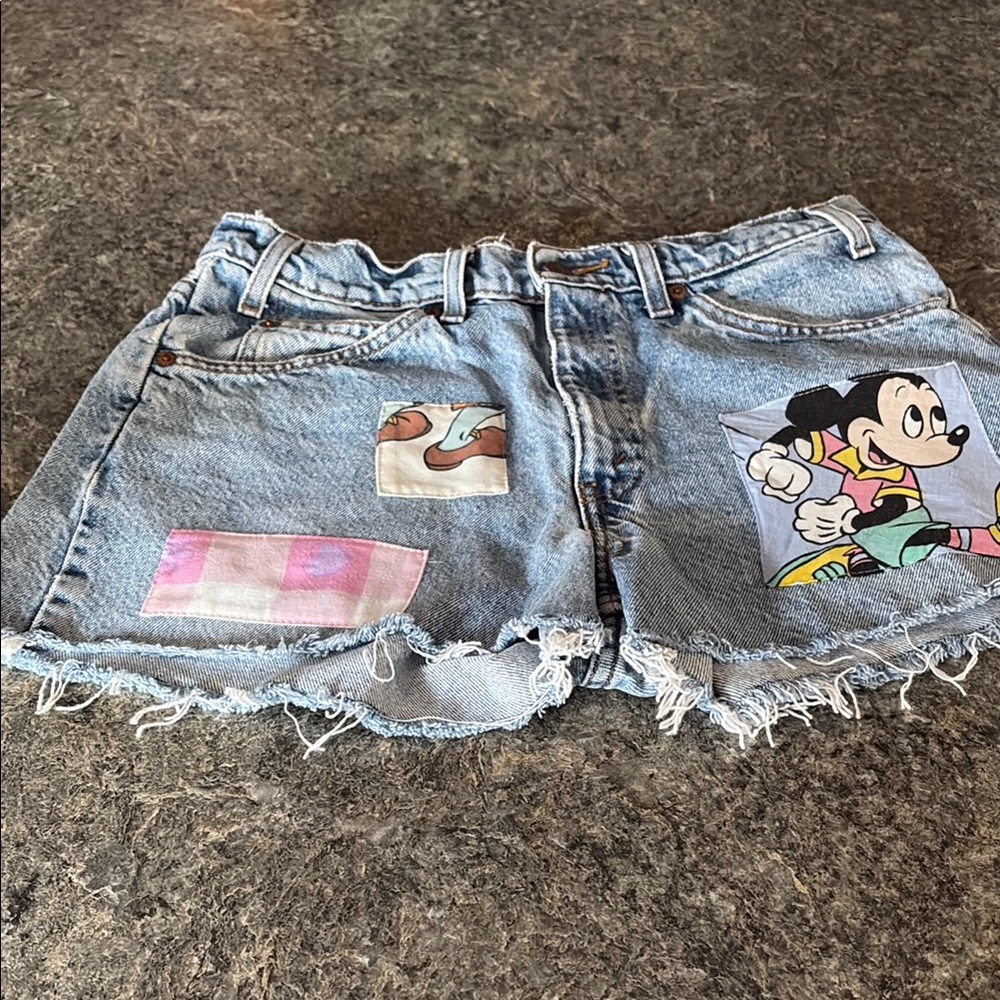 Levi’s Women’s Jean shorts great for Disney purchased at PAC Sun
